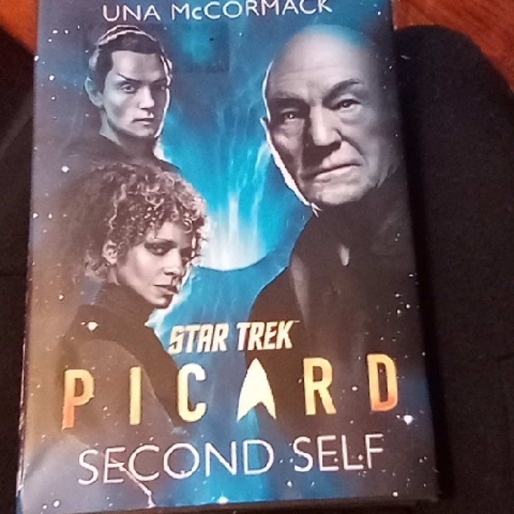 Star Trek Picard Second Self Mixed Media Art